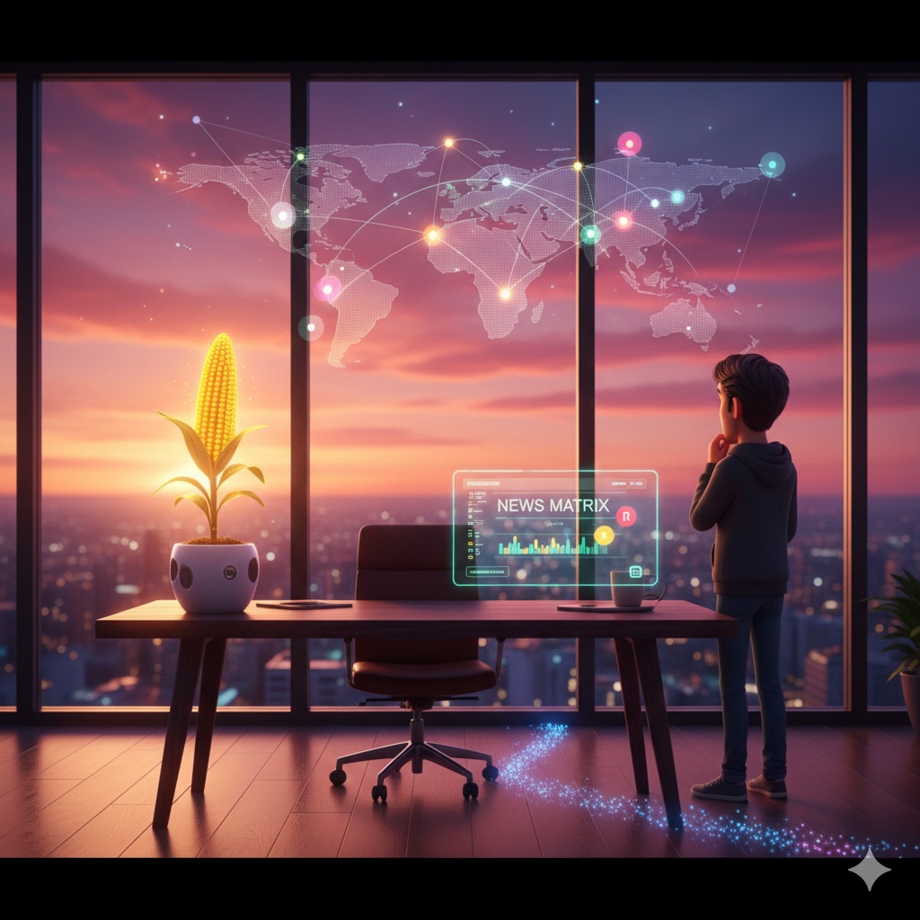 The view from Santiago's desk